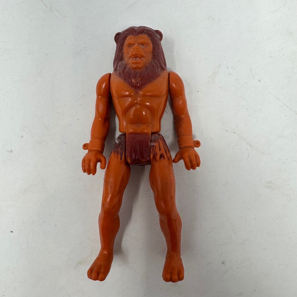 1979 Vintage Mattel Flash Gordon Thun Lion Man Action Figure Without Tail